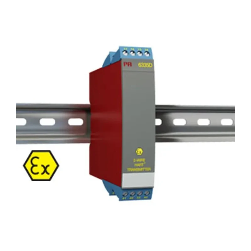 PR Electronics 2-Wire HART Temperature Transmitter 30V DC, -40°C to 85°C Operating Range 6335D2B