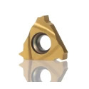 Pramet Lathe Part Triangular Indexable Cutting Insert 3.47 mm Height, 90° Approach Angle, 16.5 mm Length TN 16ER200M:T8030