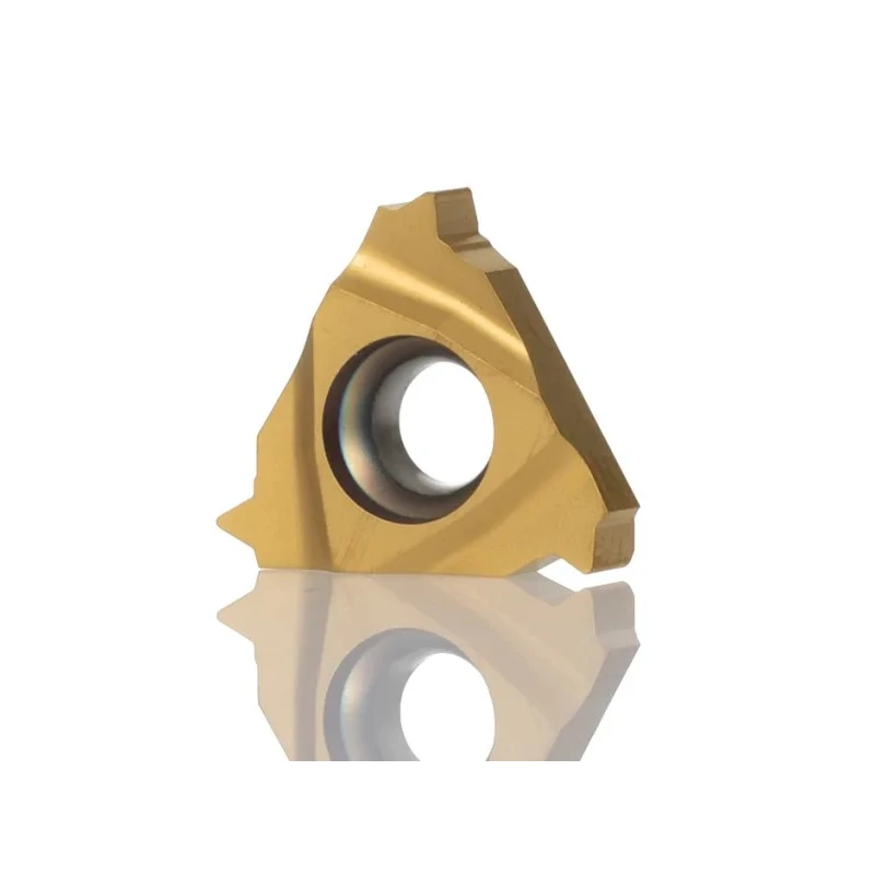 Pramet Lathe Part Triangular Indexable Cutting Insert 3.47 mm Height, 90° Approach Angle, 16.5 mm Length TN 16ER200M:T8030