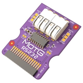 4D Systems MOTG RS232 Add-On Module for Gen4 LCD Displays RS232 UART Interface Australia MOTG-RS232