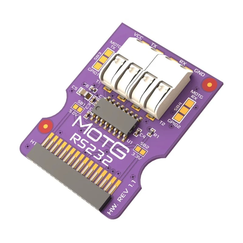 4D Systems MOTG RS232 Add-On Module for Gen4 LCD Displays RS232 UART Interface Australia MOTG-RS232
