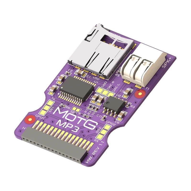 4D Systems MOTG MP3 Add-On Module for gen4 LCD Displays UART Interface Australia 