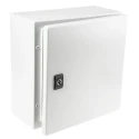 Schneider Electric Spacial CRN Series Steel Wall Box IP66 Grey 300 mm x 300 mm x 150 mm NSYCRN33150P