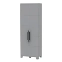 RS PRO 2 Door Plastic Lockable Floor Standing Storage Cabinet 780 x 430 x 2250 mm 136-8876