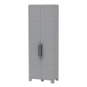 RS PRO 2 Door Plastic Lockable Floor Standing Storage Cabinet 780 x 430 x 2250 mm 136-8876