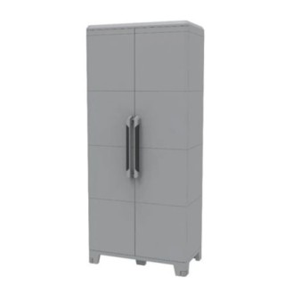 RS PRO 2 Door Plastic Floor Standing Storage Cabinet 1.84 m Height, 780 mm Width, 430 mm Depth 136-8877