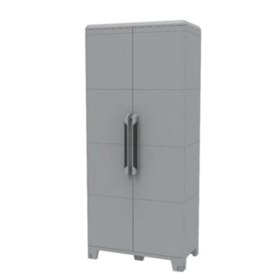 RS PRO 2 Door Plastic Floor Standing Storage Cabinet 1.84 m Height, 780 mm Width, 430 mm Depth 136-8877