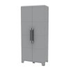 RS PRO 2 Door Plastic Floor Standing Storage Cabinet 1.84 m Height, 780 mm Width, 430 mm Depth 136-8877