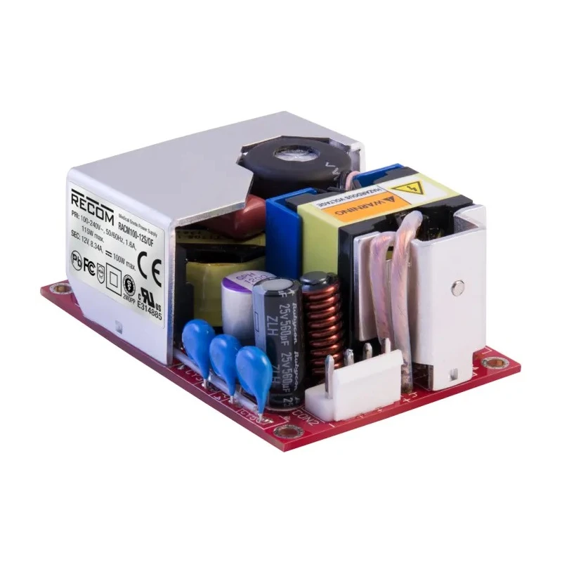 Recom Switching Power Supply Surface Mount 48V 150W 91% Efficiency RAC150-48SG/OF
