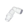 Legris LIQUIfit Series Pneumatic Fitting Male Threaded-to-Tube Connection 1/2 in, Push In 10 mm Polymer 6509 10 21WP2