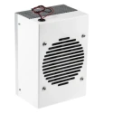 Thermo Electric Devices Heatsink Universal Rectangular Aluminium with Fan 0.06K/W 98 mm Diameter 200 mm TDX3358/200FMF12G