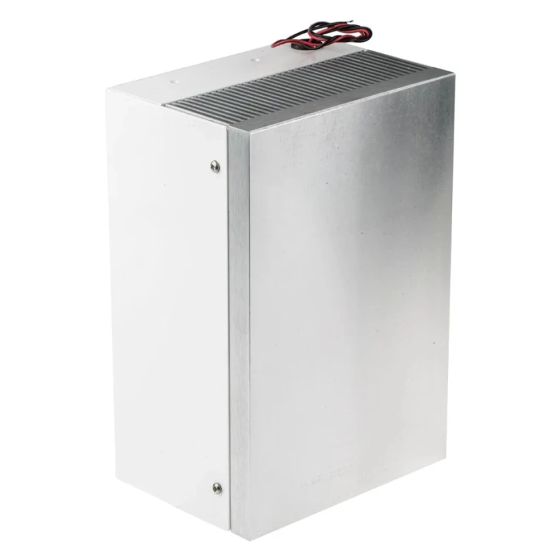Thermo Electric Devices Heatsink Universal Rectangular Aluminium with Fan 0.06K/W 98 mm Diameter 200 mm TDX3358/200FMF12G