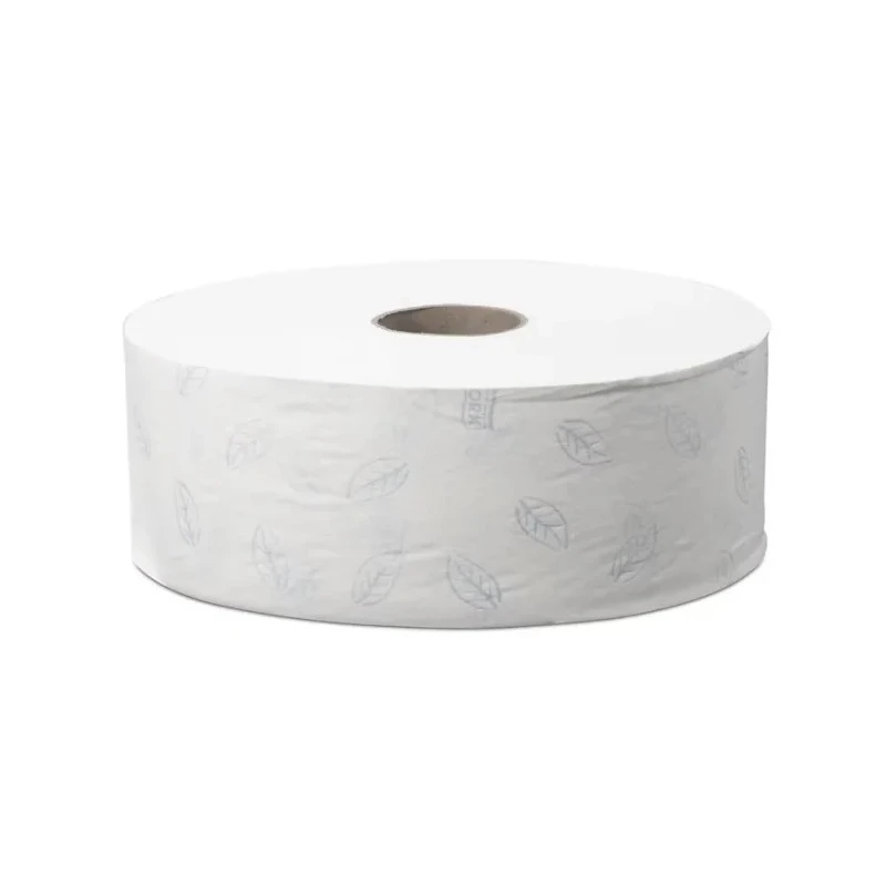 Tork Jumbo 2-Ply Toilet Roll 265mm Diameter, 360m Roll Length, 1800 Sheets per Roll, Pack of 6 110275