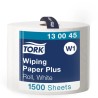 Tork Wiping Paper Plus Roll Paper Towel 2-Ply 510 m x 235 mm White Roll 130045