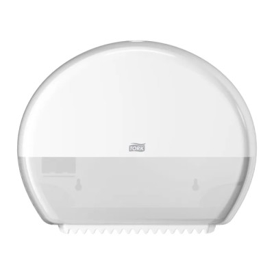 Tork White Plastic Toilet Roll Dispenser 139 mm x 284 mm x 352 mm 555000