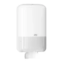Tork White Plastic Folded Toilet Paper Dispenser 128 mm x 271 mm x 159 mm 556000