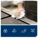 Tork Dry Multi-Purpose White Centrefeed Wipes 152 m x 320 mm Single Ply 400 Per Pack 510137