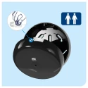 Tork Black Plastic Toilet Roll Dispenser 156 mm x 269 mm x 269 mm 680008