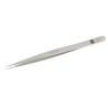 RS PRO 140mm Stainless Steel Very Sharp Fine Straight Tweezer 136-9711