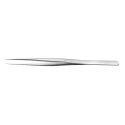 RS PRO 140mm Stainless Steel Very Fine Very Sharp Straight Tweezer 136-9717