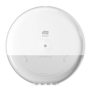 Tork White Plastic Single Roll Toilet Roll Dispenser 156 mm x 269 mm x 269 mm 680000