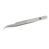 RS PRO Stainless Steel Fine Curved Tweezer 115mm 136-9713