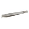 RS PRO 115mm Carbon Steel Bent Tweezer 136-9721