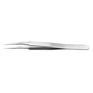 RS PRO Stainless Steel 120mm Bent Tweezer 136-9751
