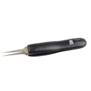 RS PRO 115mm Stainless Steel Extra Fine ESD Safe Tweezer 136-9792