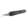RS PRO 120mm Stainless Steel Curved Fine ESD Safe Tweezer 136-9793