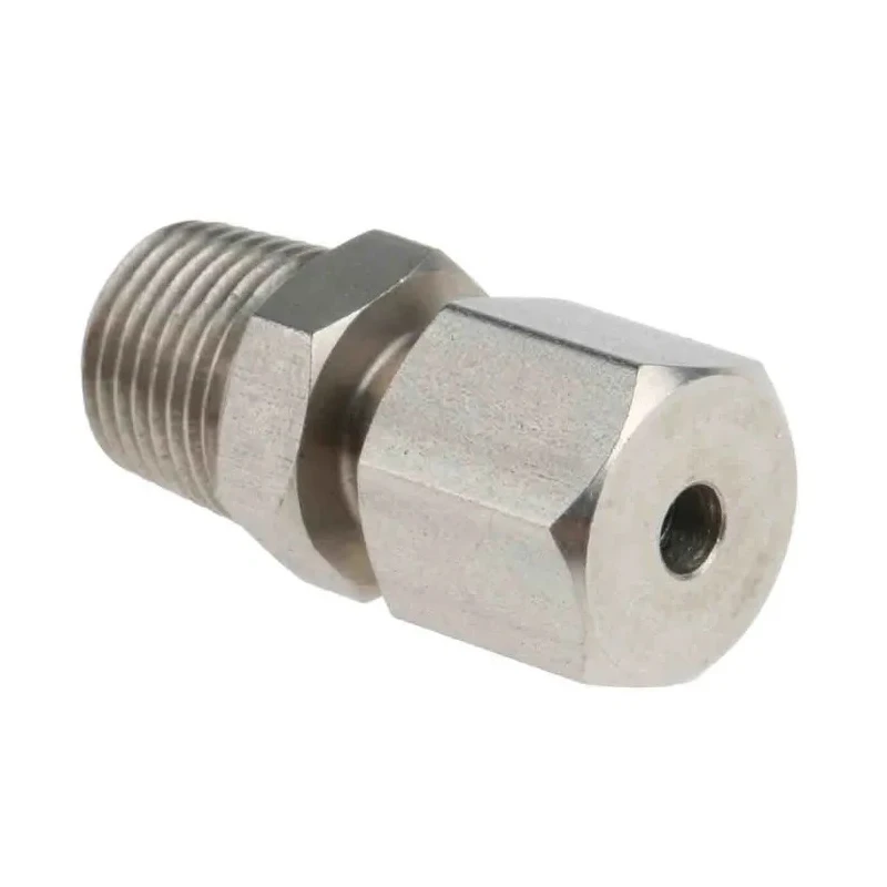 RS PRO Stainless Steel Compression Fitting for Use with Thermocouple or PRT Probe RoHS Compliant Standard 158-610