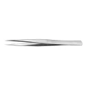 RS PRO 130mm Stainless Steel Straight Fine Tweezer 136-9831
