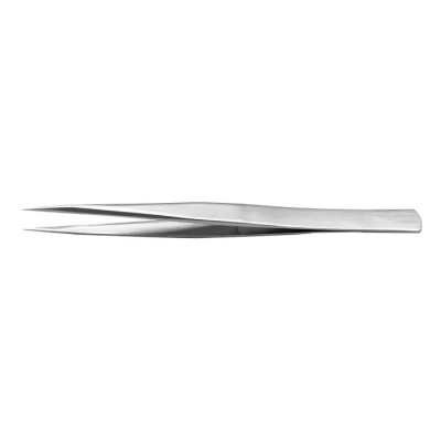 RS PRO 130mm Stainless Steel Straight Fine Tweezer 136-9831