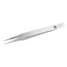 RS PRO Stainless Steel Flat Tweezer 120mm Anti-Magnetic Anti-Acid 136-9838
