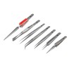 RS PRO Stainless Steel Tweezer Set, Anti-Acid, Anti-Magnetic, 7 Pieces 136-9881