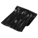 RS PRO Stainless Steel ESD Safe Tweezer Set 6 Pieces Epoxy Coated Corrosion Resistant Germany 136-9880