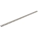 RS PRO Grey Flexible Slot Cable Trunking W9mm x D11mm x L500mm Polypropylene W9mm