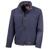 RS PRO 3 Navy Waterproof Softshell Jacket Men's 2XL, Polyester Elastane, Micro Fleece Lining 136-9999