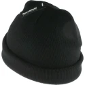 RS PRO Black Acrylic Cuffed Beanie Hat, Double Layered Knit, One Size Adjustable 137-0288