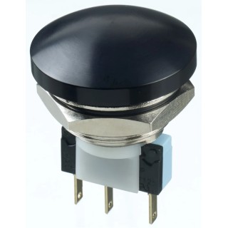 APEM AV Series Push Button Switch Momentary Panel Mount SPDT 22.2 mm Cutout IP65 250 V AC AV22PNA24