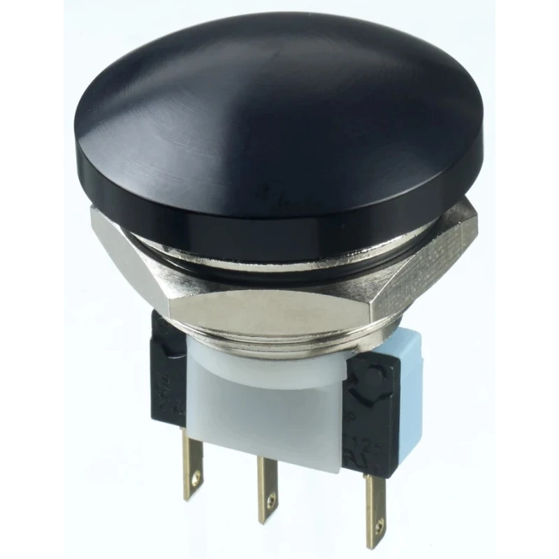 APEM AV Series Push Button Switch Momentary Panel Mount SPDT 22.2 mm Cutout IP65 250 V AC AV22PNA24