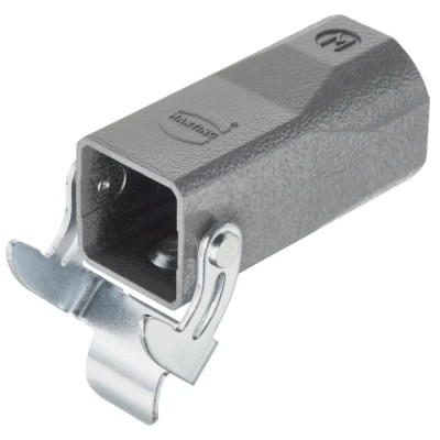 HARTING Heavy Duty Power Connector Housing Han A Range Size 3A, Die Cast Zinc, IP65/IP67/IP44 19200031755