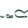 SES Sterling Polyvinyl Chloride Grey P-Clip 8 mm ID, 12 mm Width, Mounting Hole 5 mm 01180005013