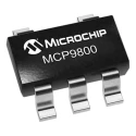 Microchip Digital Temperature Sensor , Current/Voltage Output, Surface Mount, I2C SMBus Interface, ±3°C Accuracy MCP9800