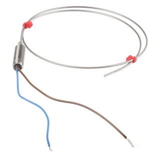 RS PRO Type K Thermocouple 500 mm Length, 1.5 mm Diameter, -40 °C to +800 °C Max 159-023