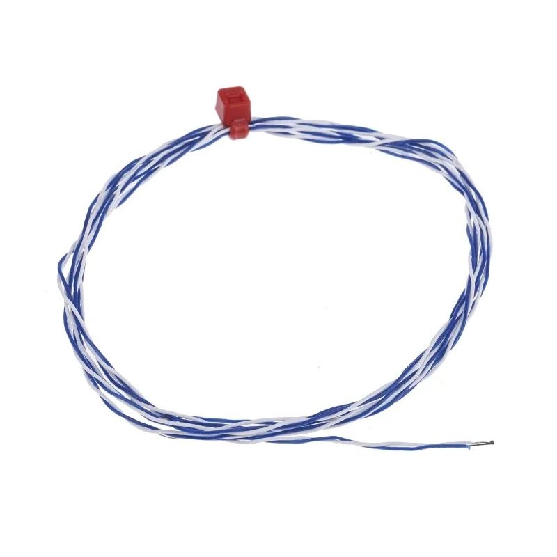 RS PRO Type T Exposed Junction Thermocouple 1 m Length, 1 mm Diameter, -50 °C to 250 °C Max 158-907