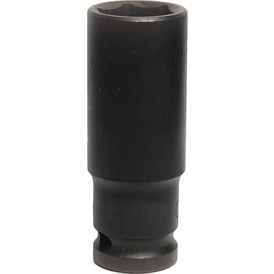 RS PRO Deep Impact Socket 21 mm 12.7 mm Drive Chrome Molybdenum Steel Blackened Finish 137-0920