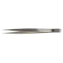 RS PRO Stainless Steel Straight Fine Tweezer 120mm 136-9837