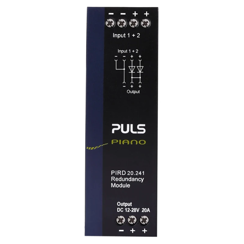 PULS Dual Input Redundancy Module for Power Supplies, PIRD Series PIRD20.241