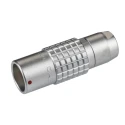LEMO Circular Connector 3 Contacts Cable Socket Female IP50 Brass Housing 2B Series PHG.2B.303.CLLZ